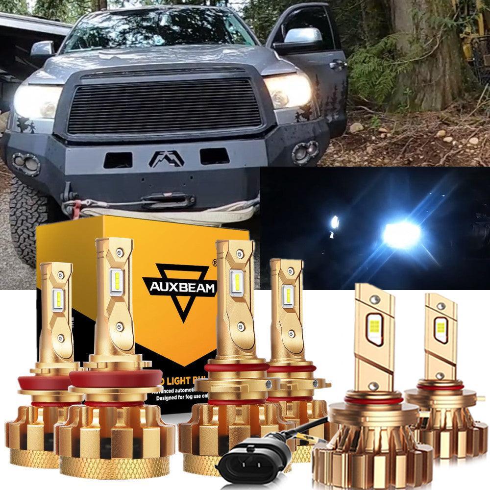 For 2010 Toyota Tundra F-16 Plus Series Built-in Canbus Automotive Grade 14000LM LED Light Bulbs High Low Beam Bundle - Image 17