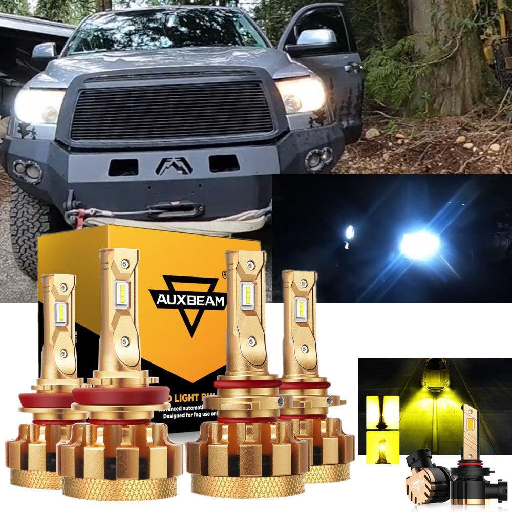 For 2010 Toyota Tundra F-16 Plus Series Built-in Canbus Automotive Grade 14000LM LED Light Bulbs High Low Beam Bundle - Image 2