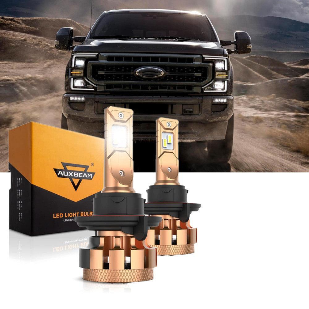 For 2011-2015 Ford F350 F-16 Plus Series H13 Built-in Canbus Automotive Grade 14000LM LED Light Bulbs High Low Beam Bundle - Image 10