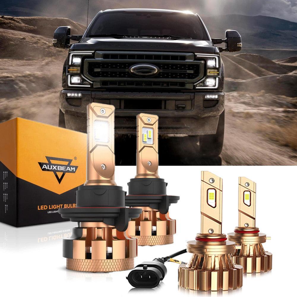 For 2011-2015 Ford F350 F-16 Plus Series H13 Built-in Canbus Automotive Grade 14000LM LED Light Bulbs High Low Beam Bundle - Image 11