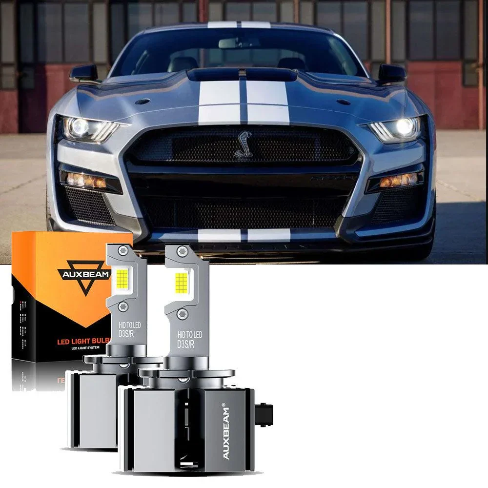 For 2013-2017 Ford Mustang D3S LED Headlight Bulbs - Image 8