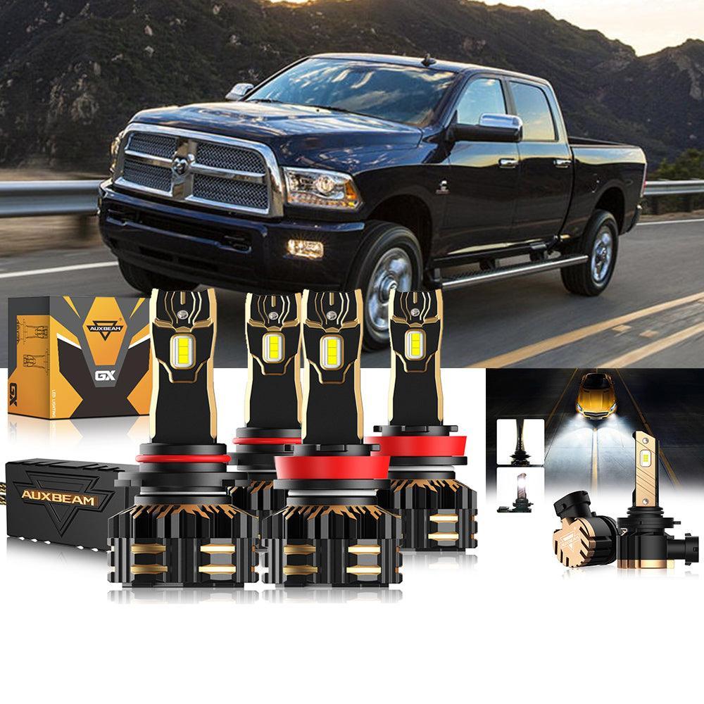 For 2013-2015 Ram 2500 (without projector-type headlights) 9005 H11 LED Headlight Bulbs Bundle - Image 19