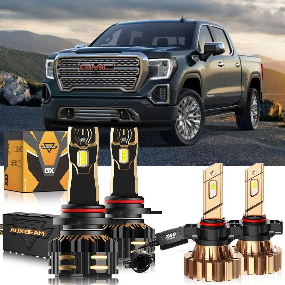 For 2014-2015 GMC Sierra 1500 9012 LED Headlight Bulbs - Image 20