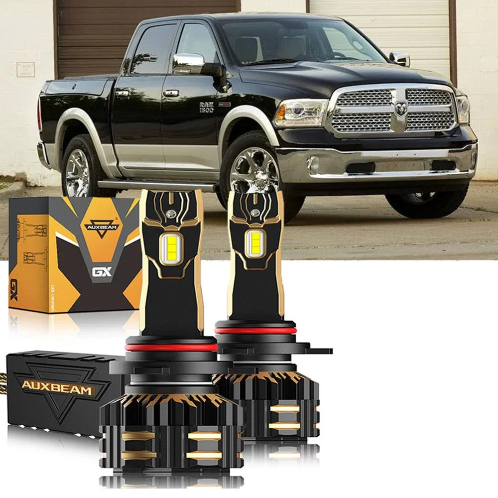 For 2014 Ram 1500 (with projector-type headlights) 9005 9012 LED Headlight Bulbs Bundle - Image 16