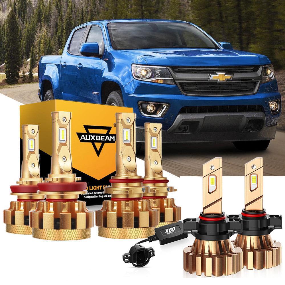 For 2015-2019 Chevrolet Colorado F-16 Plus Series Built-in Canbus Automotive Grade 14000LM LED Light Bulbs High Low Beam Bundle - Image 15