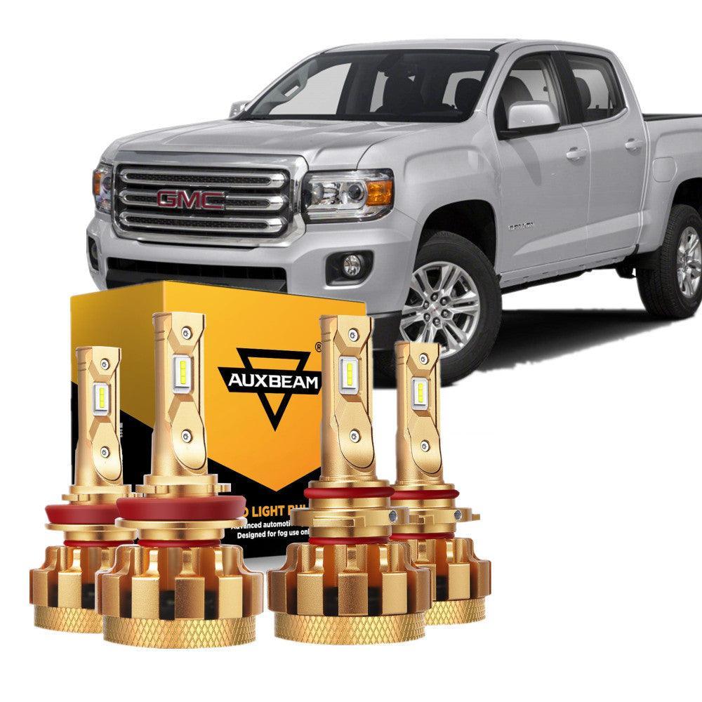 For 2015-2019 GMC Canyon F-16 Plus Series Built-in Canbus Automotive Grade 14000LM LED Light Bulbs High Low Beam Bundle - Image 11