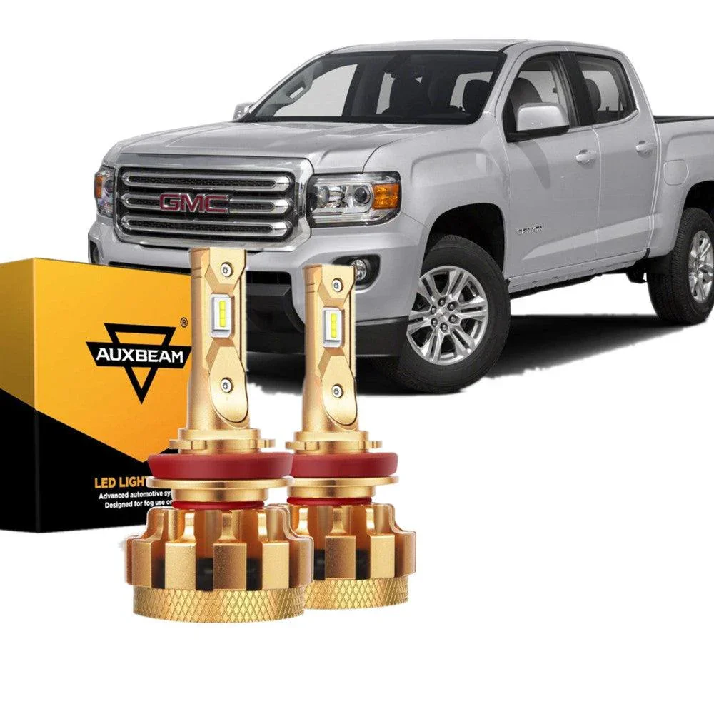 For 2015-2019 GMC Canyon F-16 Plus Series Built-in Canbus Automotive Grade 14000LM LED Light Bulbs High Low Beam Bundle - Image 12