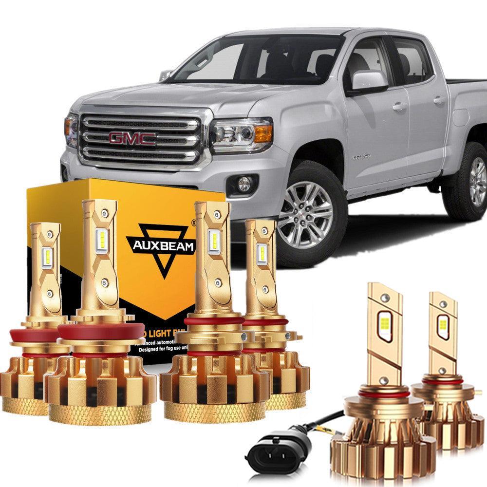 For 2015-2019 GMC Canyon F-16 Plus Series Built-in Canbus Automotive Grade 14000LM LED Light Bulbs High Low Beam Bundle - Image 15