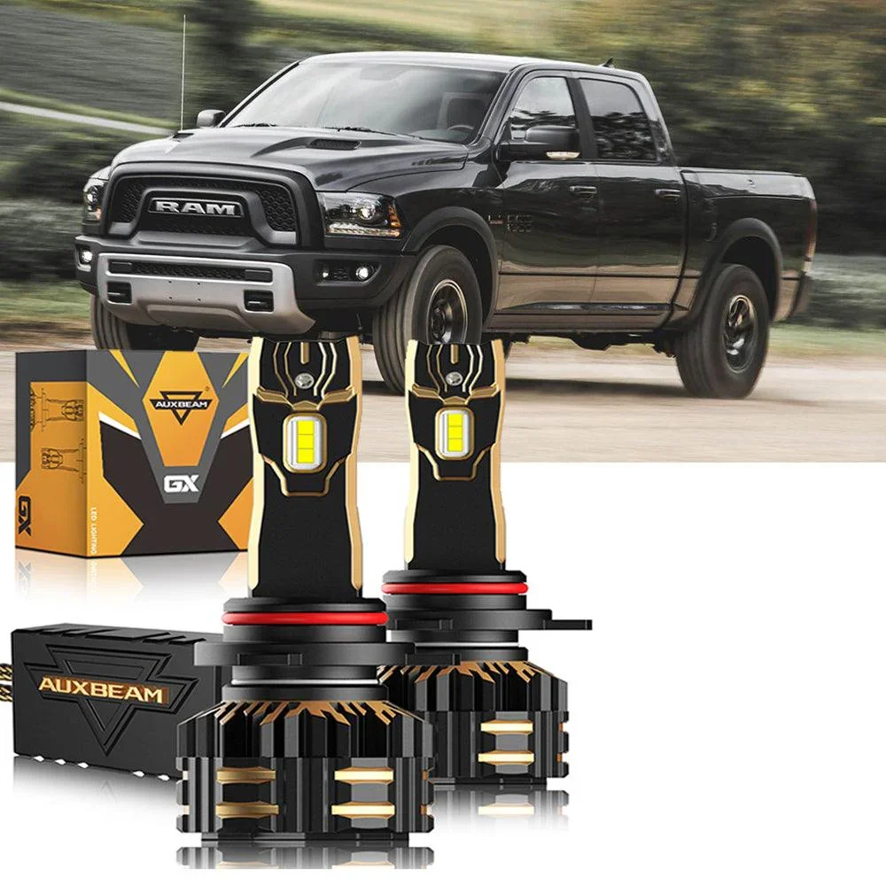 For 2015  Ram 1500 (with projector-type headlights) 9005 9012 LED Headlight Bulbs Bundle - Image 16