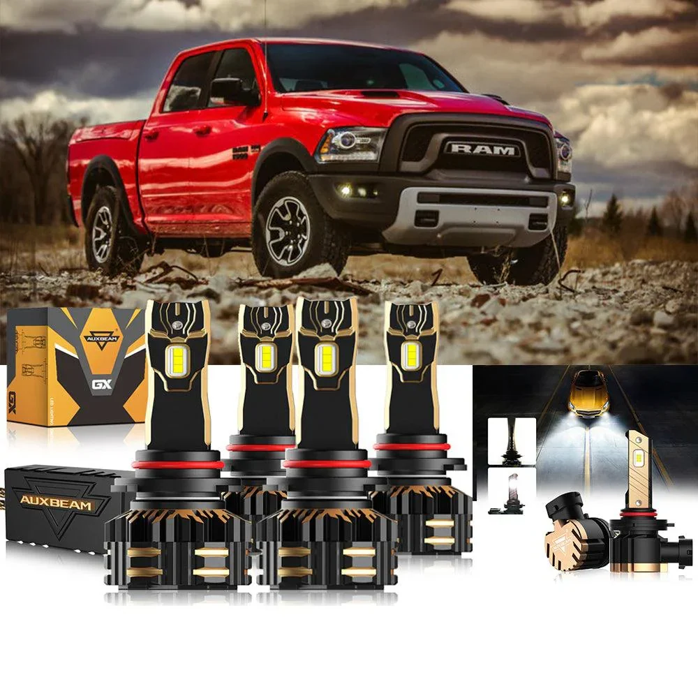 For 2016-2017 Ram 1500 ( with projector-type headlights) 9005 9005 LED Headlight Bulbs Bundle - Image 12