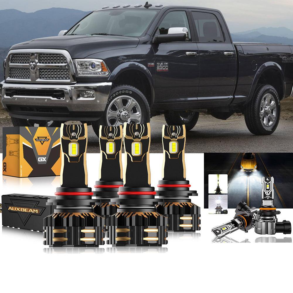 For 2016-2017 Ram 2500 (with projector-type headlights) 9005 9005 LED Headlights Bulbs Bundle - Image 28