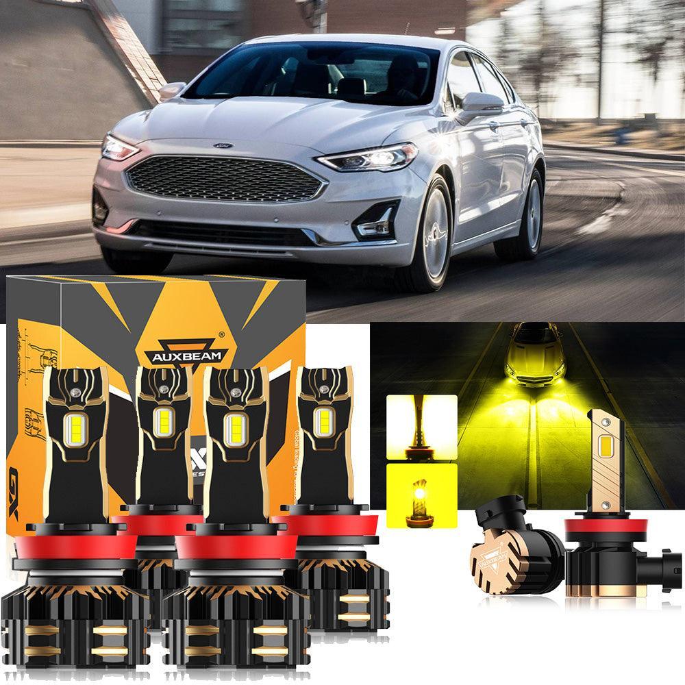 For 2018-2020 Ford Fusion H11 LED Headlight Bulbs Bundle - Image 8