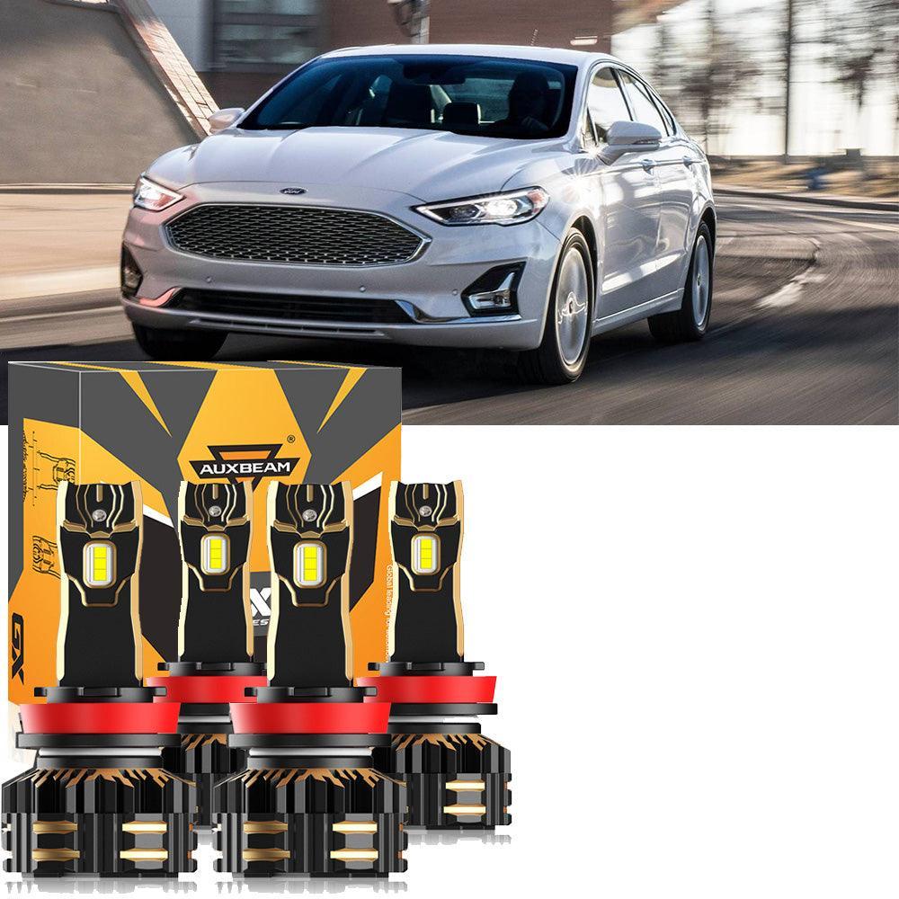 For 2018-2020 Ford Fusion H11 LED Headlight Bulbs Bundle - Image 9