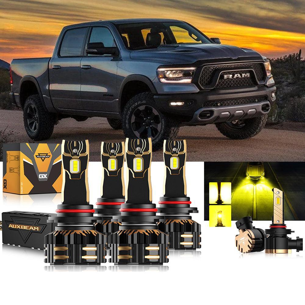 For 2018-2019 Ram 1500 (with projector-type headlights) 9005 9005 LED Headlight Bulbs Bundle - Image 11