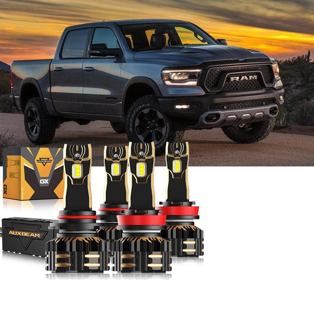 For 2018-2019 Ram 1500 (without projector-type headlights) 9005 H11 LED Headlight Bulbs Bundle - Image 13