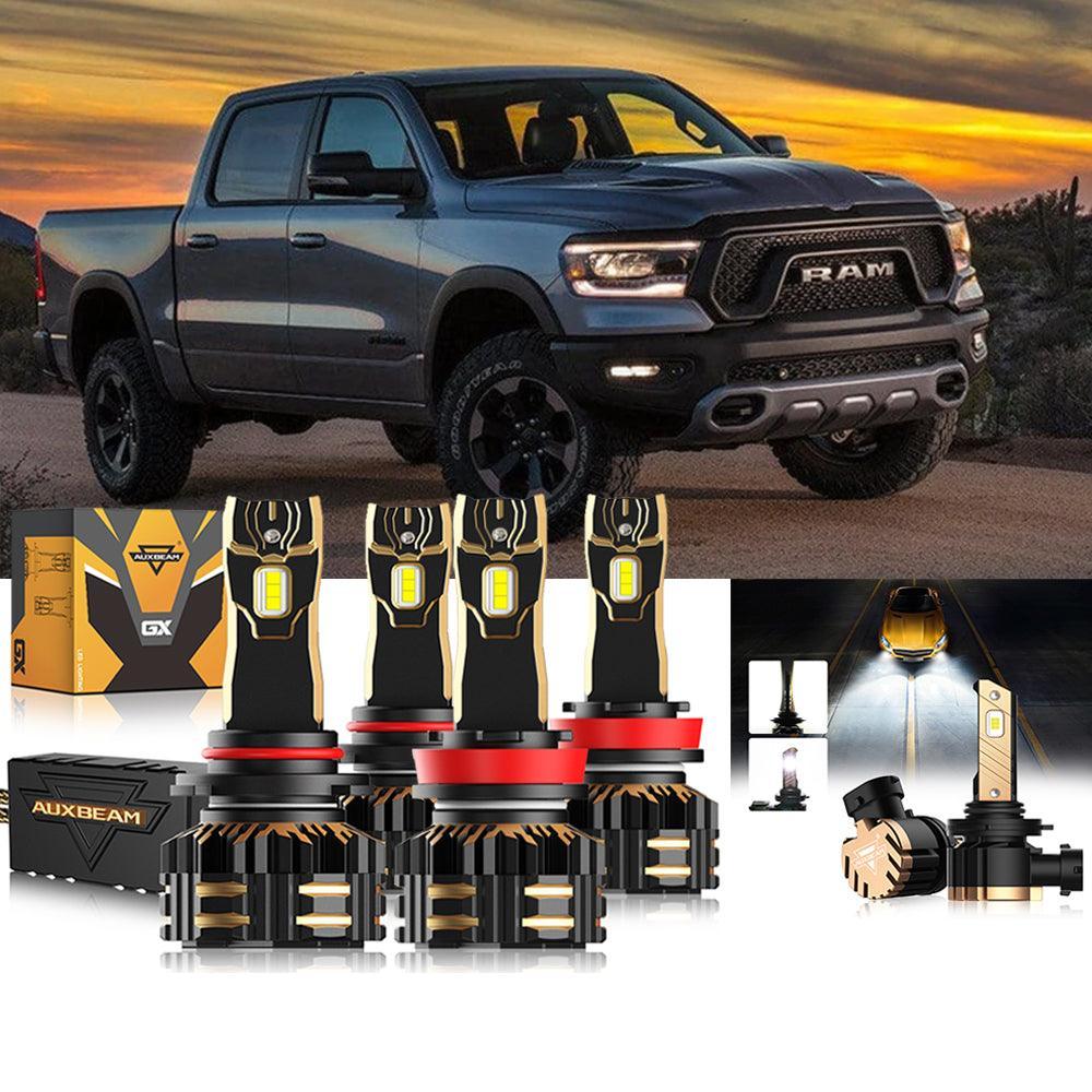 For 2018-2019 Ram 1500 (without projector-type headlights) 9005 H11 LED Headlight Bulbs Bundle - Image 16