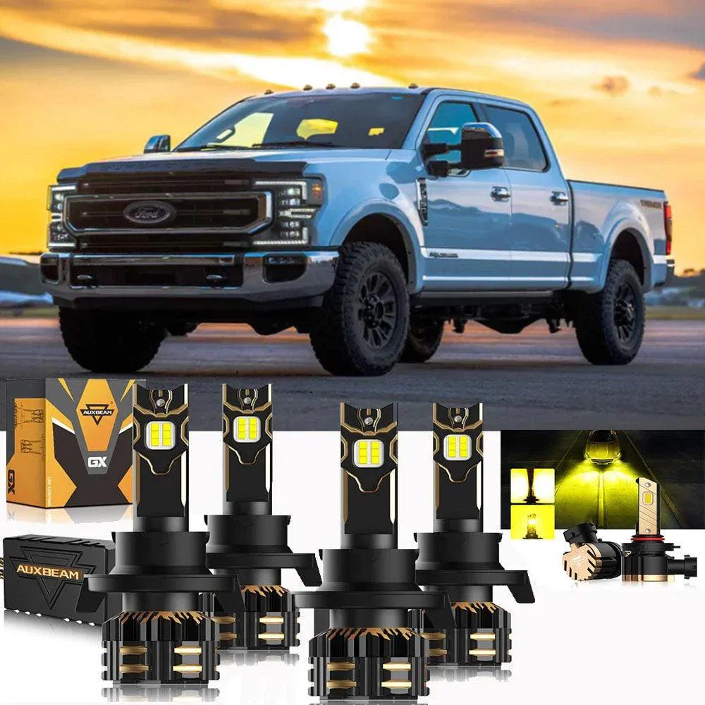 For 2020 Ford F-250 Super Duty  H13 LED Headlight Bulbs Bundle - Image 11