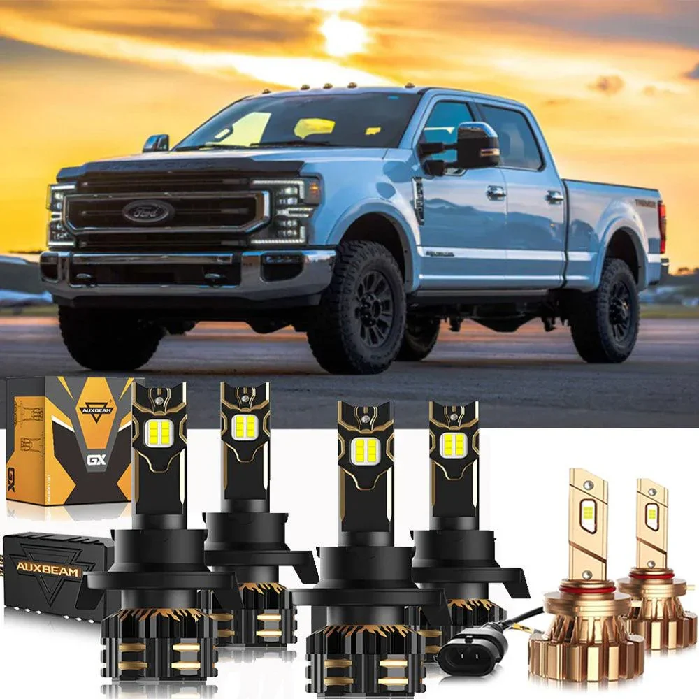 For 2020 Ford F-250 Super Duty  H13 LED Headlight Bulbs Bundle - Image 23