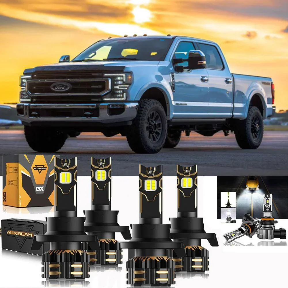 For 2020 Ford F-250 Super Duty  H13 LED Headlight Bulbs Bundle - Image 24