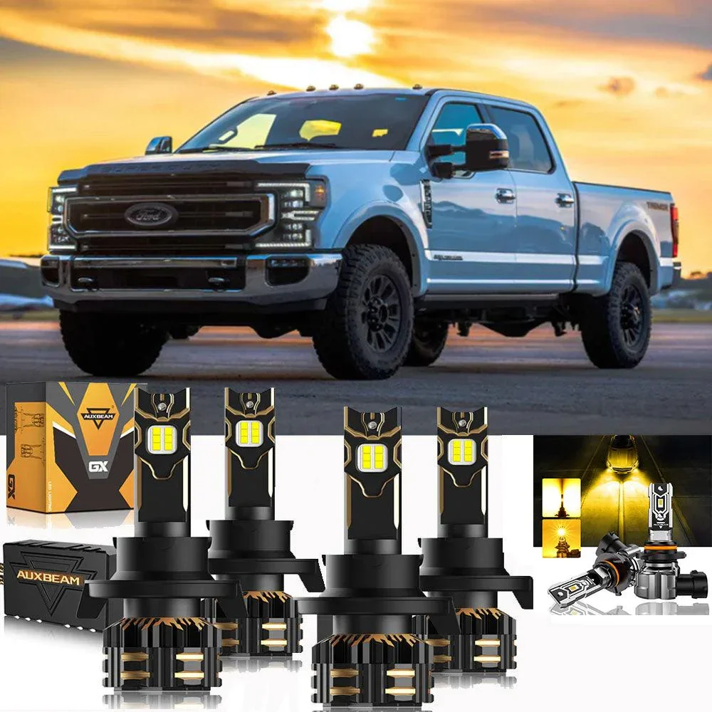 For 2020 Ford F-250 Super Duty  H13 LED Headlight Bulbs Bundle - Image 25