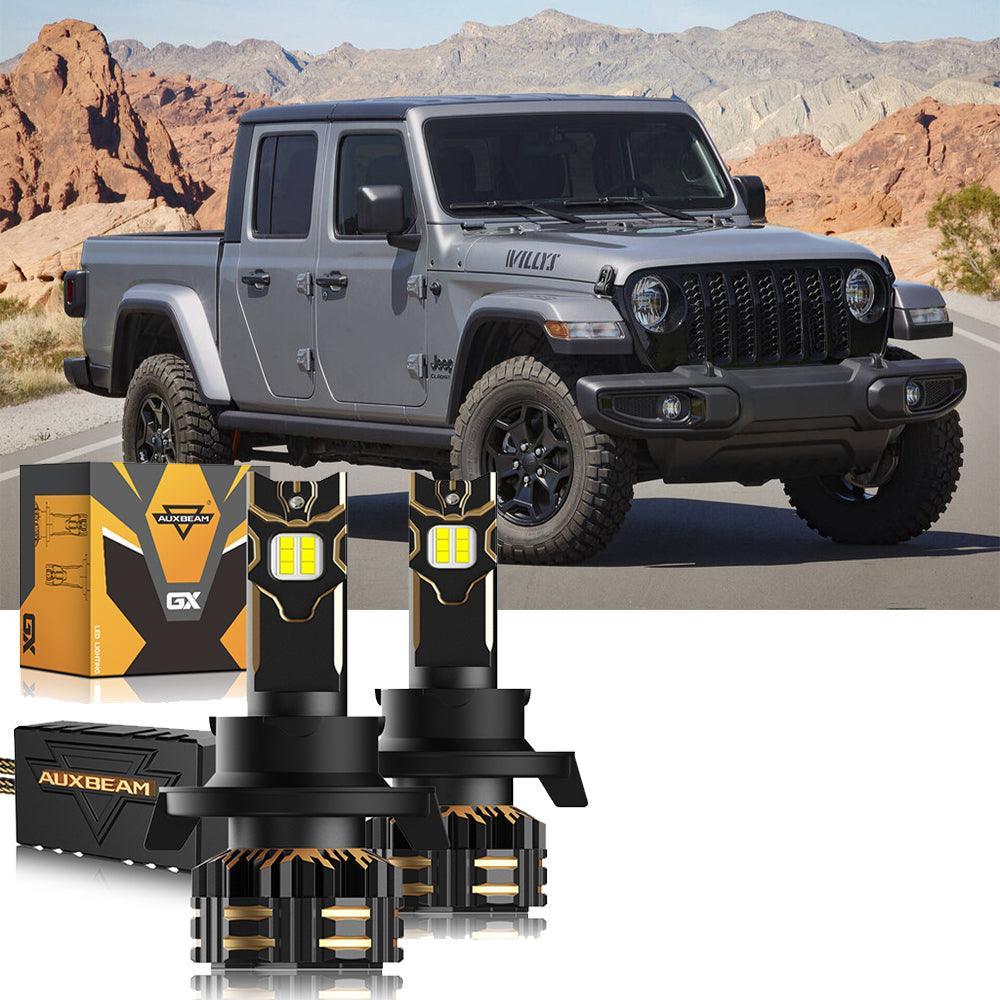 For 2020 Jeep Gladiation H13 LED Headlight Bulbs Bundle - Image 11