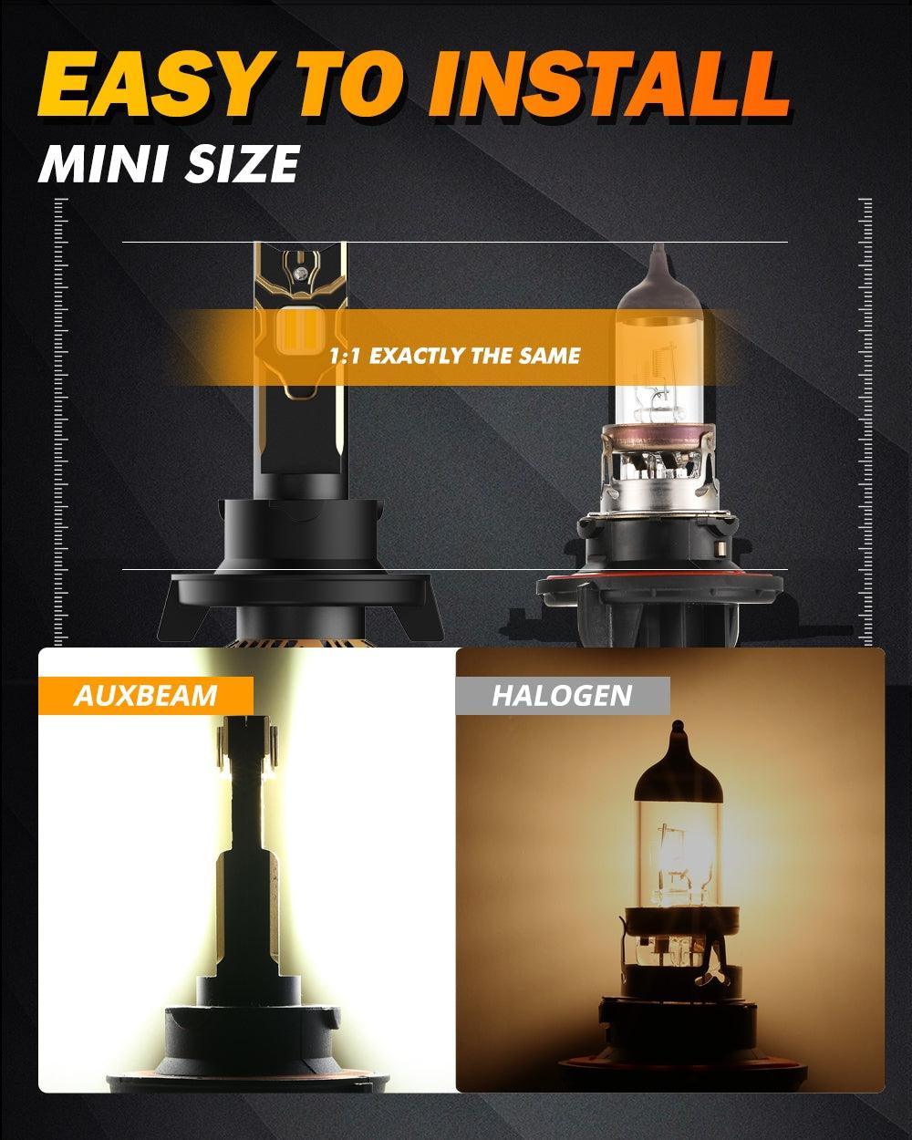 For 2020 Jeep Gladiation H13 LED Headlight Bulbs Bundle - Image 5