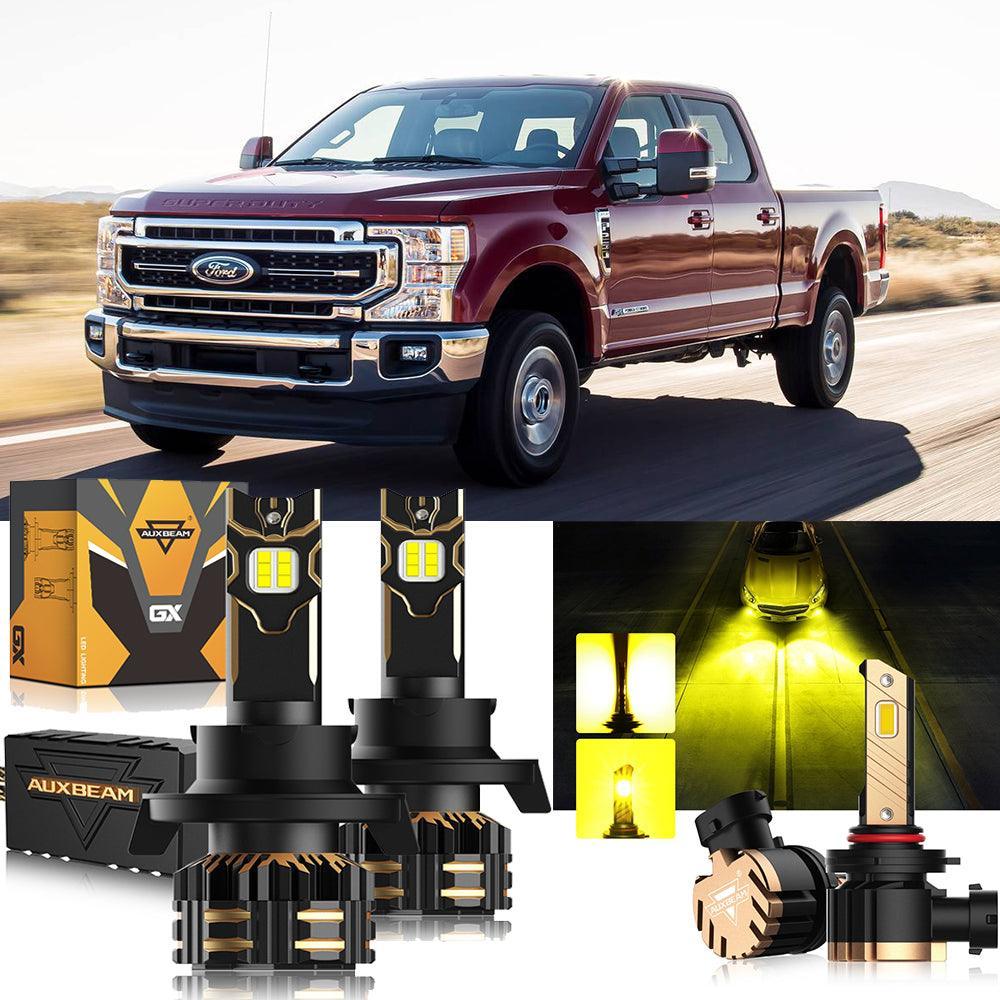 For 2005-2010 Ford F-350 Super Duty H13 LED Headlight Bulbs - Image 11