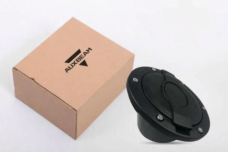 Fuel Tank Cover Gas Fuel Filler Door Cover Fit for Jeep Wrangler JK 2007-2017 - Image 2
