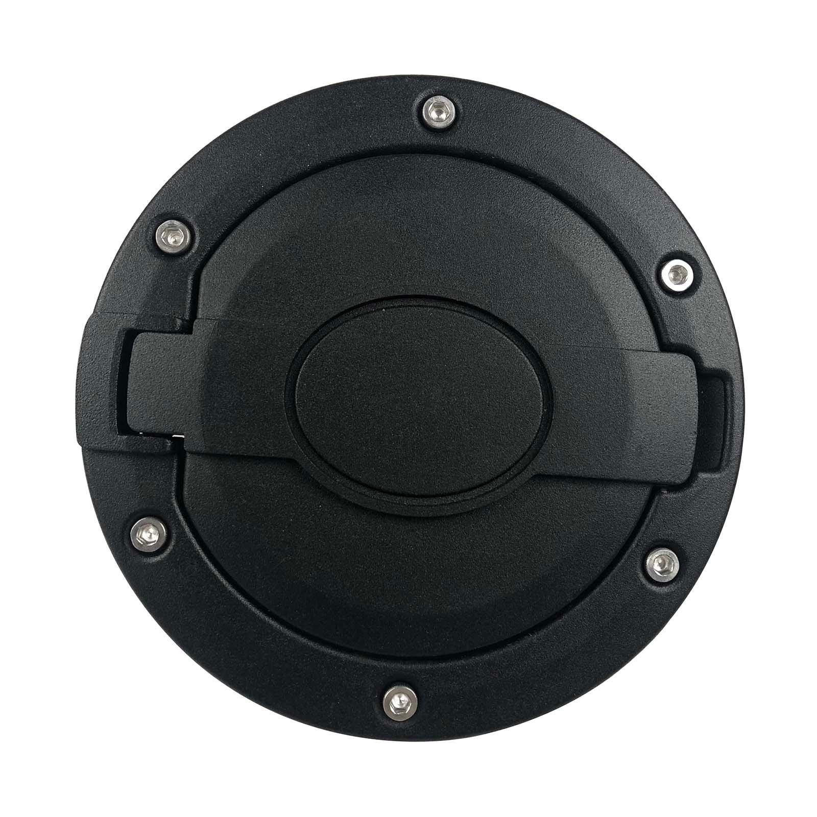 Fuel Tank Cover Gas Fuel Filler Door Cover Fit for Jeep Wrangler JK 2007-2017 - Image 3