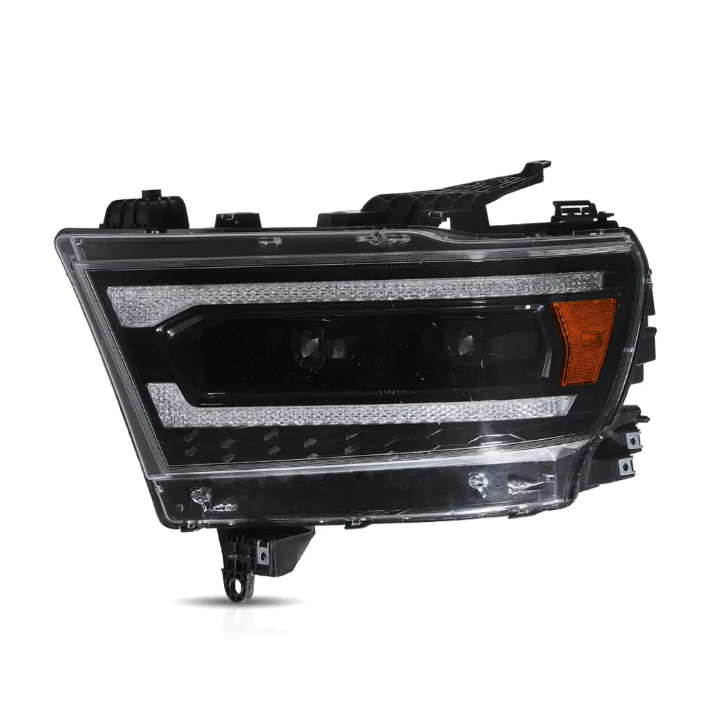 Full LED Headlight Assembly For 2019-2024 Dodge Ram 1500 - Image 3