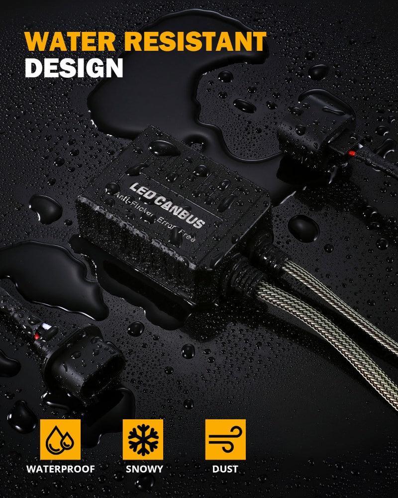H4/9003 C20-Model Decoder-Pro Enhanced Led Headlight Bulbs Canbus Decoder Harness Resistor Conversion Kit 2pcs/set - Image 9