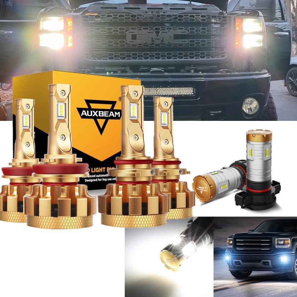 🔥For 2007-2014 GMC Sierra 2500 HD F-16 Plus Series Built-in Canbus Automotive Grade 14000LM LED Light Bulbs High Low Beam Bundle - Image 15