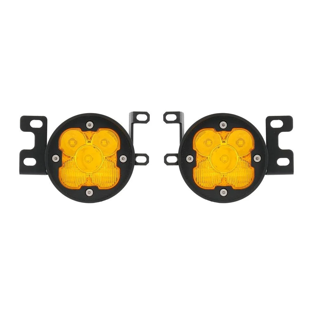 3 Inch 80W 9600LM LED Fog Lights Kit White/Yellow Beam for 2012-2022 Toyota Tacoma/ 2010-2022 Toyota 4Runner / 2014-2022 Toyota Tundra - Image 10