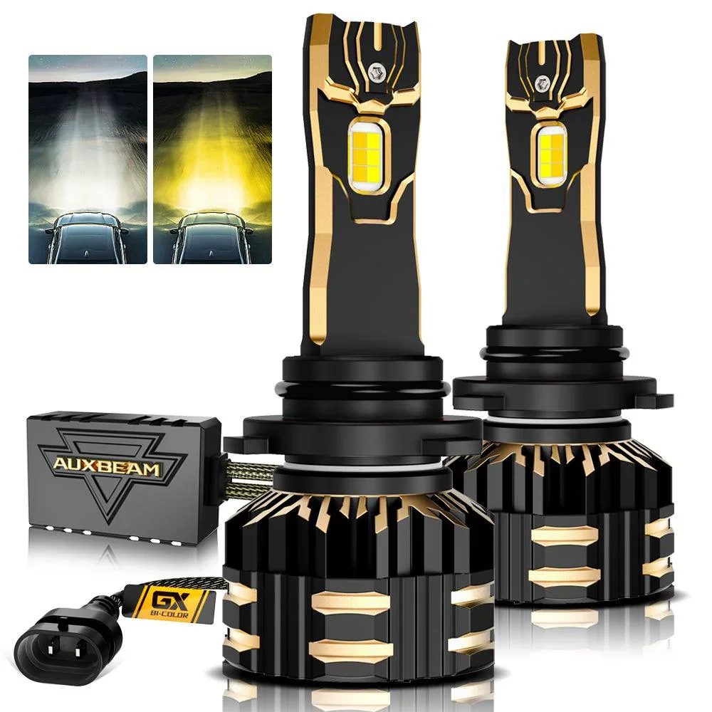 High Power & Brightness GX Bi-Color Series 25000LM 110W LED Headlight Bulbs Dual Color Switchback - Image 10