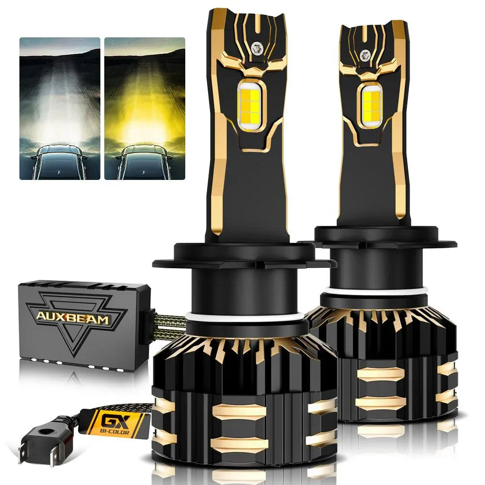 High Power & Brightness GX Bi-Color Series 25000LM 110W LED Headlight Bulbs Dual Color Switchback - Image 12
