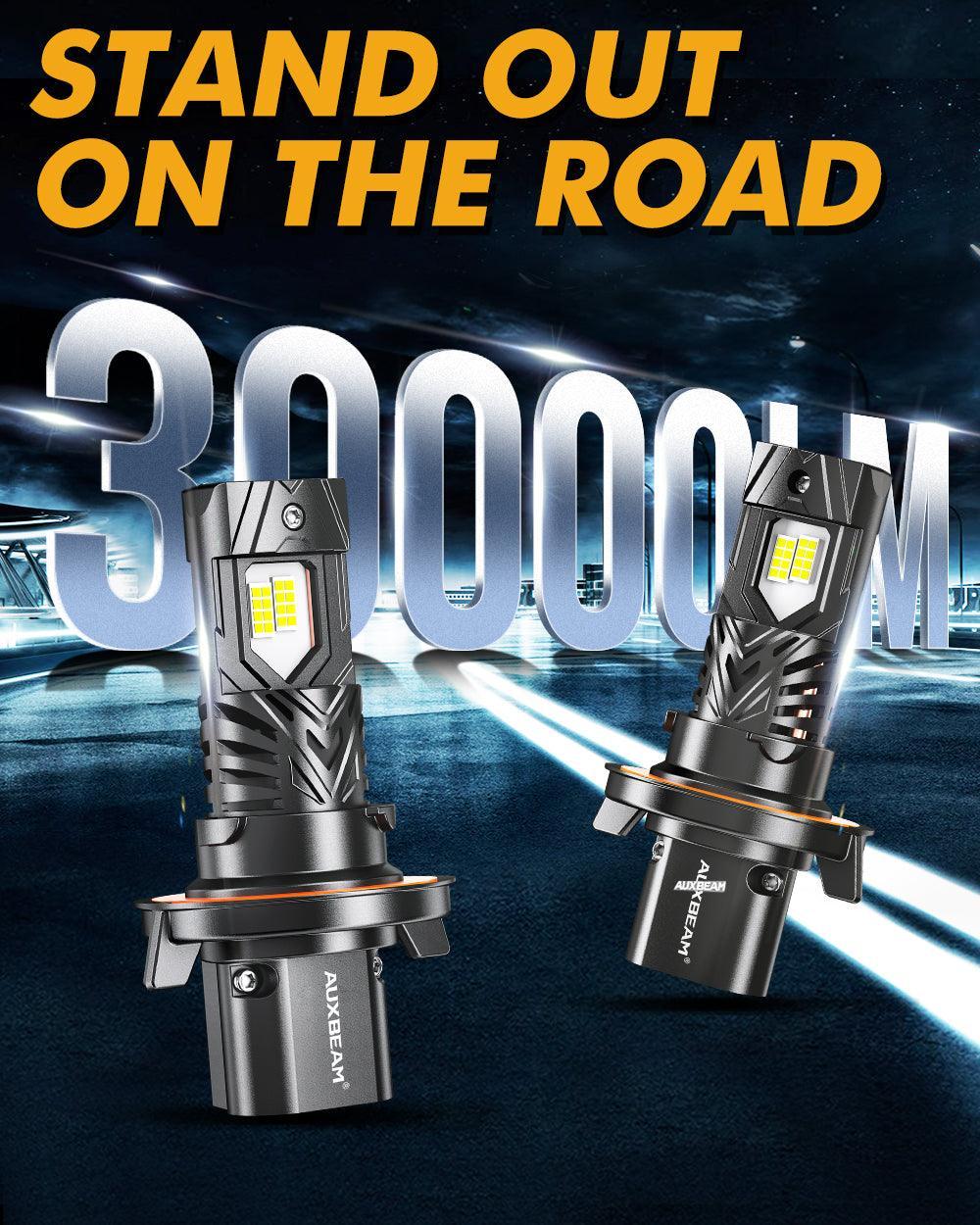 🆕H13/9008 LED Headlight Bulbs Q40 Series Ultra-High Brightness 120W 30000LM 6500K Cool White | 2 Bulbs - Image 3