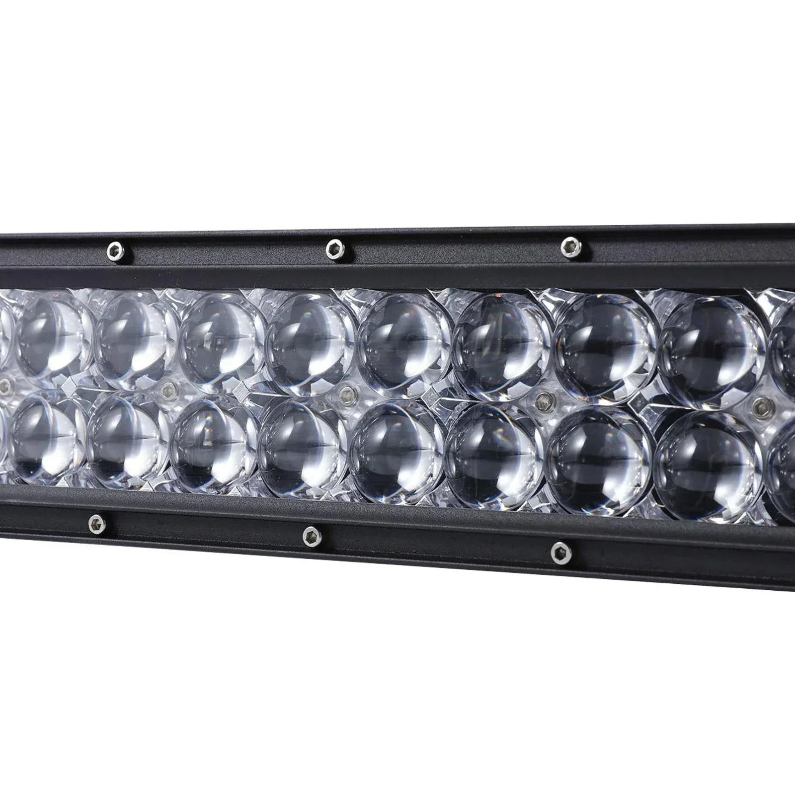 52" Straight LED Light Bar & 4" LED PODS & 2 IN 1 Design Windshield Mounting Brackets For Jeep Wrangler JK 2007~2017 - Image 13