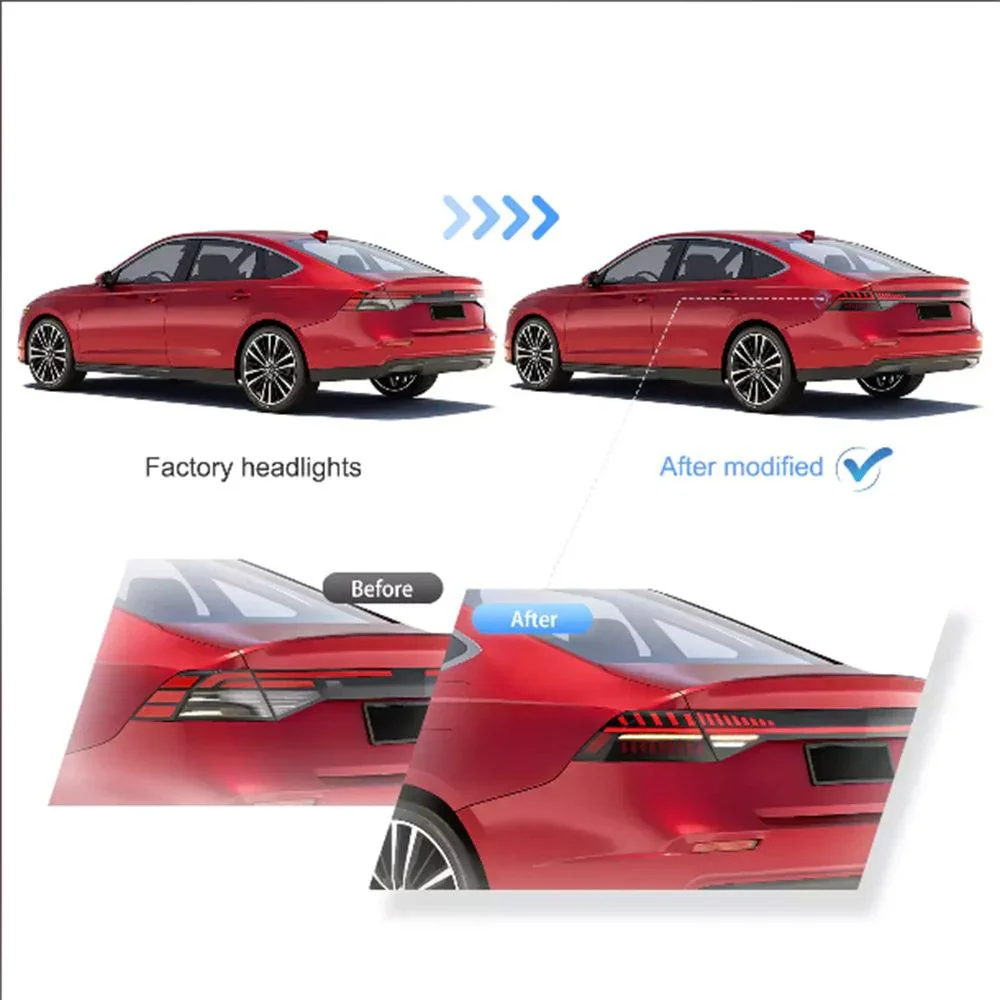 LED Tail Light Assembly Full LED With Start-Up Animation For 2023-2025 Honda Accord - Image 10