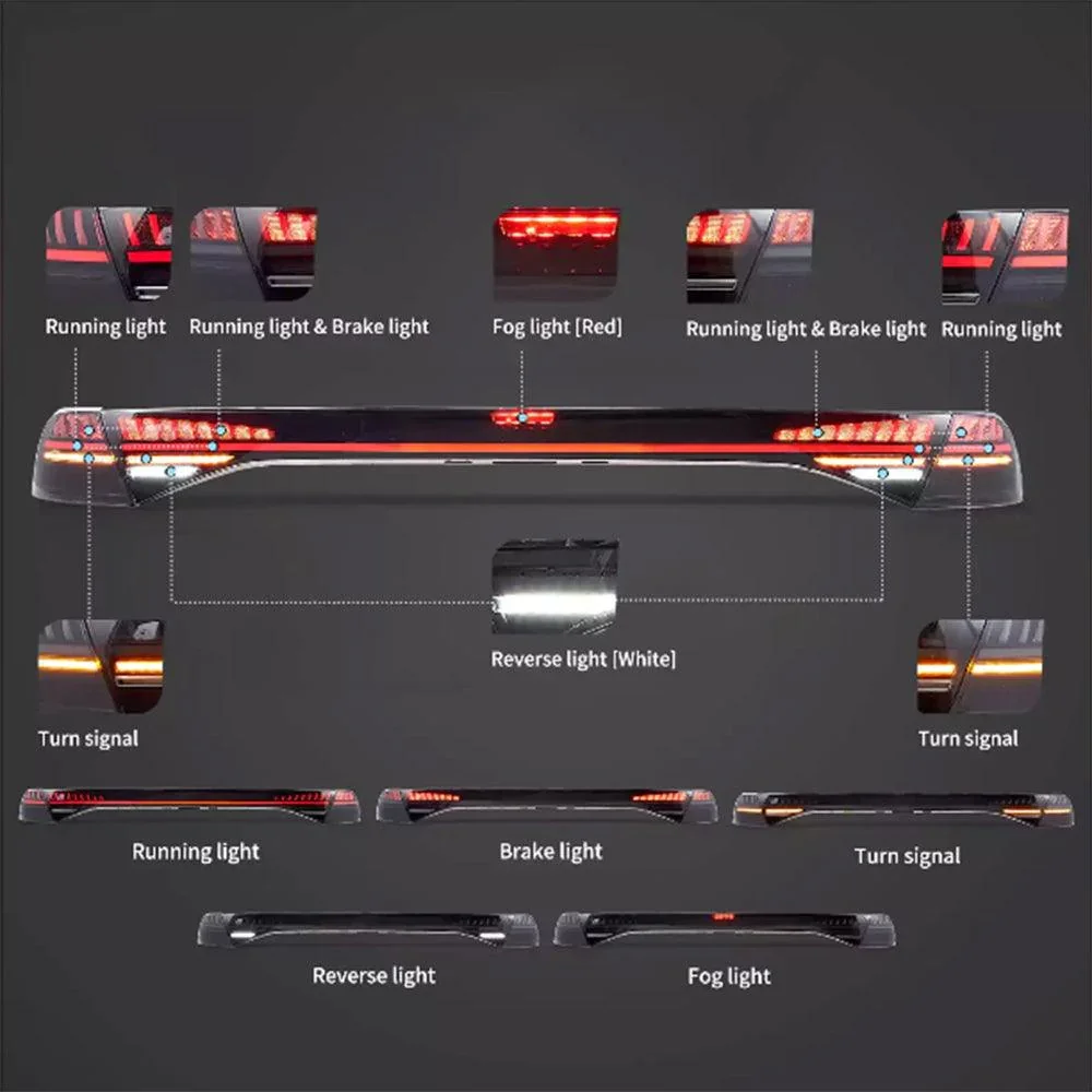 LED Tail Light Assembly Full LED With Start-Up Animation For 2023-2025 Honda Accord - Image 5