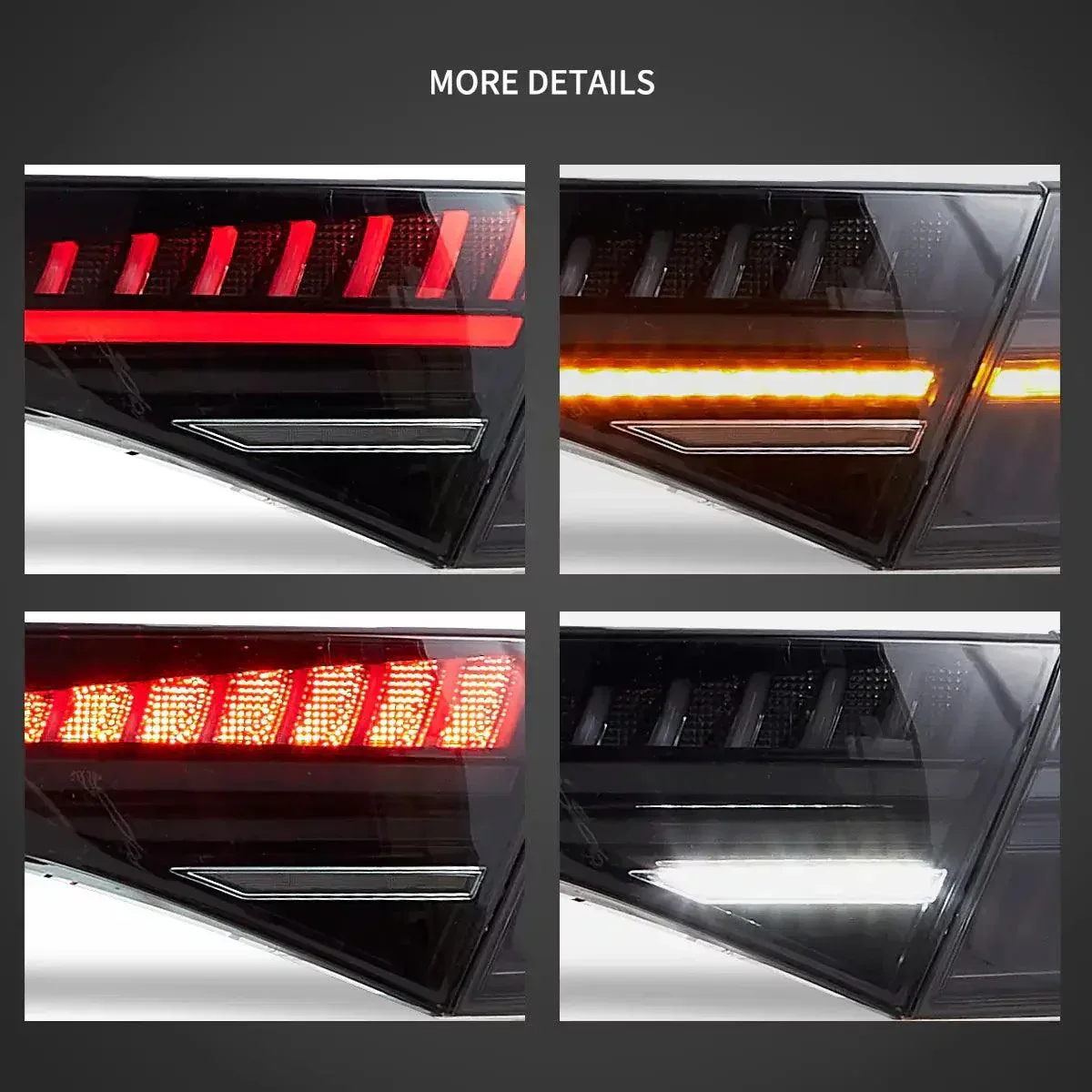 LED Tail Light Assembly Full LED With Start-Up Animation For 2023-2025 Honda Accord - Image 7