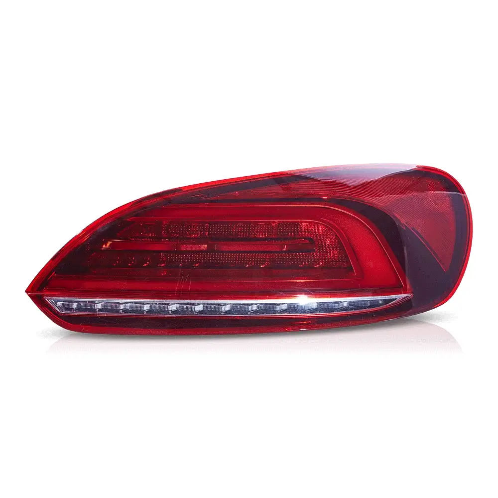 LED Tail Light Assembly W/Amber Sequential Turn Signals For 2009-2014 Volkswagen Scirocco - Image 11