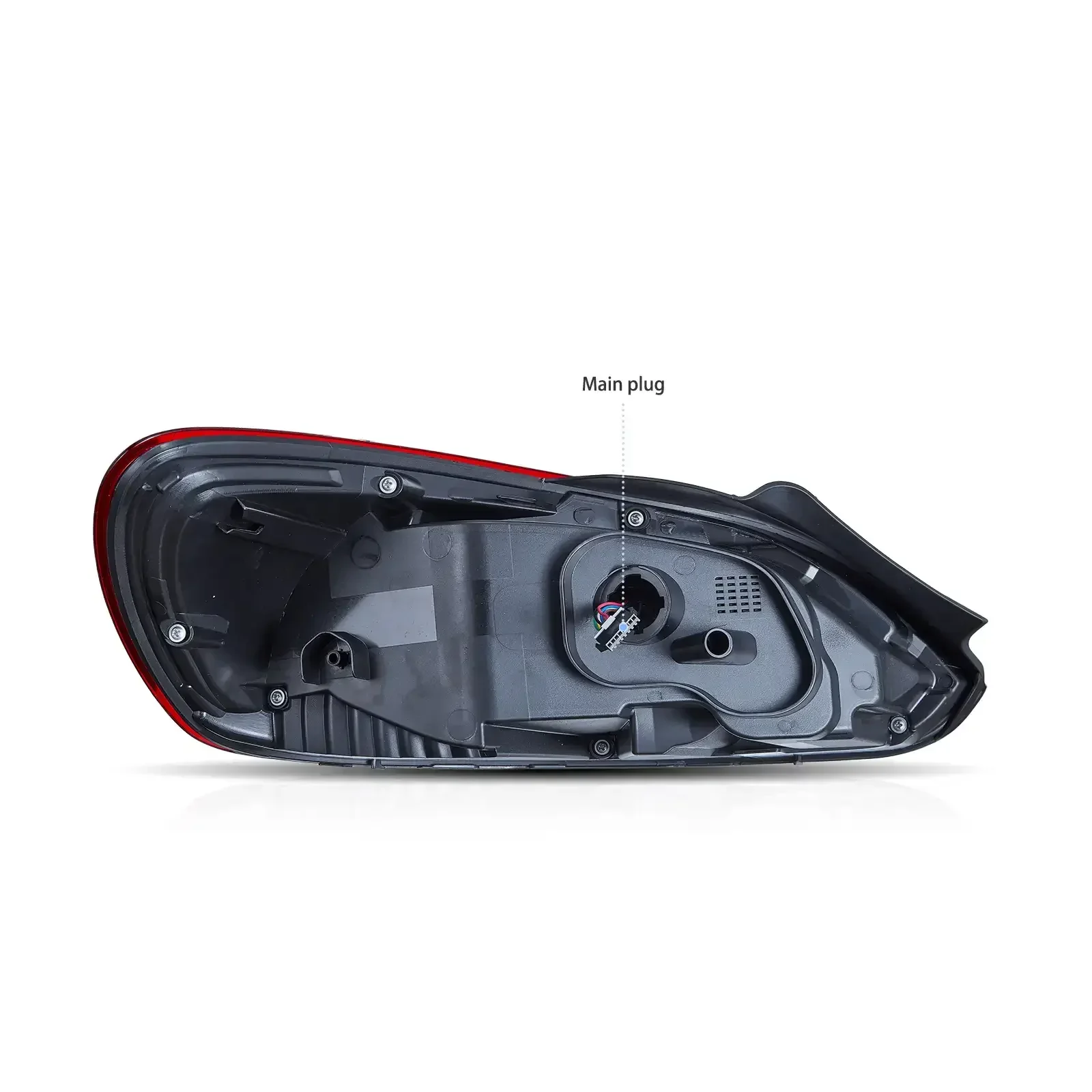 LED Tail Light Assembly W/Amber Sequential Turn Signals For 2009-2014 Volkswagen Scirocco - Image 7