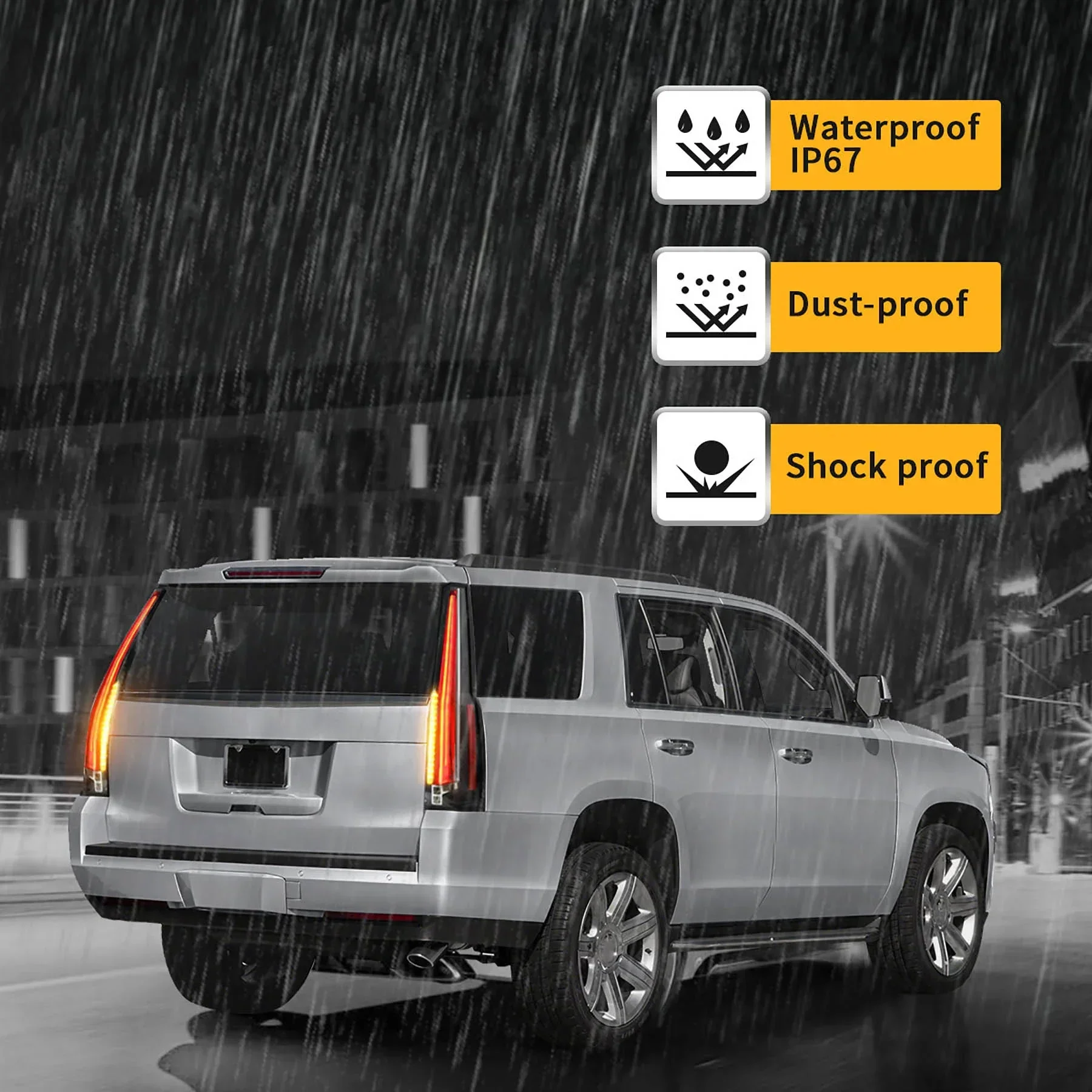 LED Tail Light Assembly With 2015-2020 Chevrolet Tahoe Suburban 4th Gen (K2UC) - Image 9