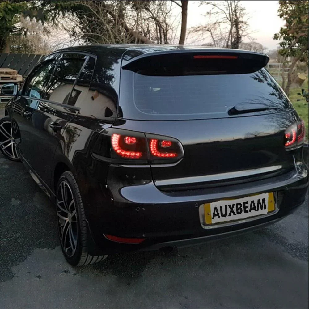 LED Tail Light Assembly With Amber Sequential Turn Signal For 2008-2014 VW Golf 6th Gen Mk6 Hetchback - Image 14