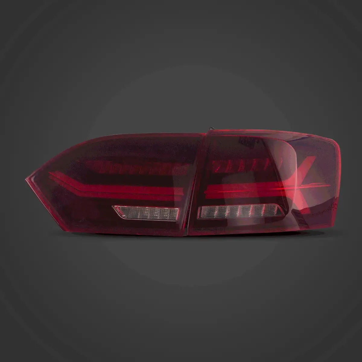 LED Tail Light Assembly With Full LED Sequential Turn Signal For 2011-2014 Volkswagen Jetta/Sagitar 6th Gen (A6) - Image 4