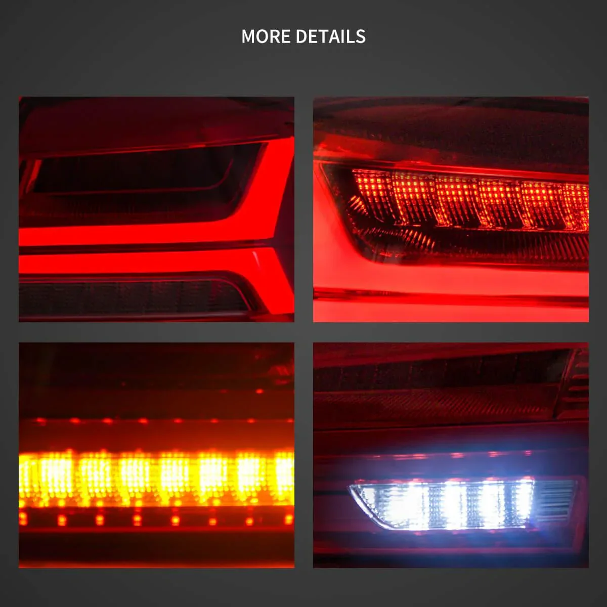LED Tail Light Assembly With Sequential Turn Signal For 2008-2017 Mitsubishi Lancer & EVO X - Image 6