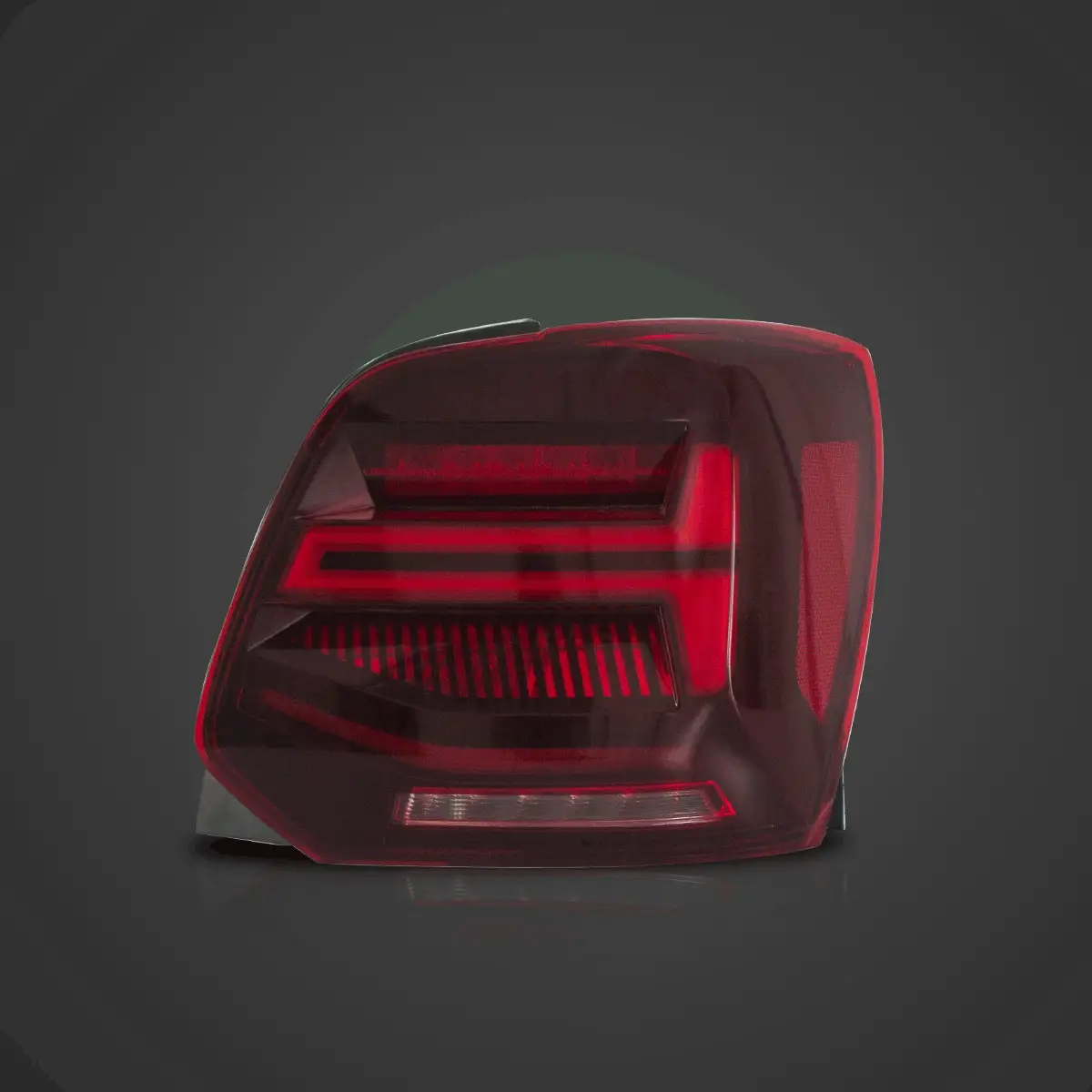 LED Tail Light Assembly With Sequential Turn Signal For 2009-2017 Volkswagen Polo 5th Gen (LWB/SWB） - Image 3