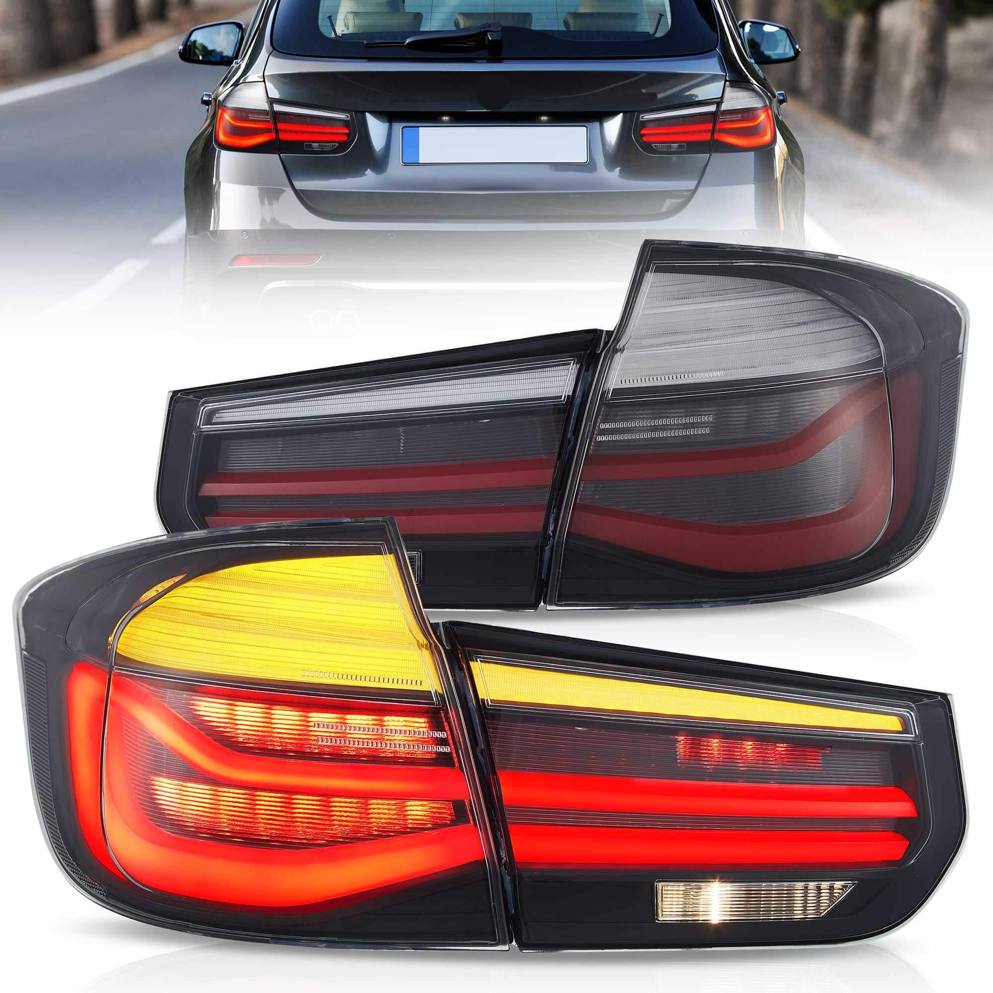 LED Tail Lights Assembly LCl-Style For 2012-2019 BMW 3 Series - Image 12