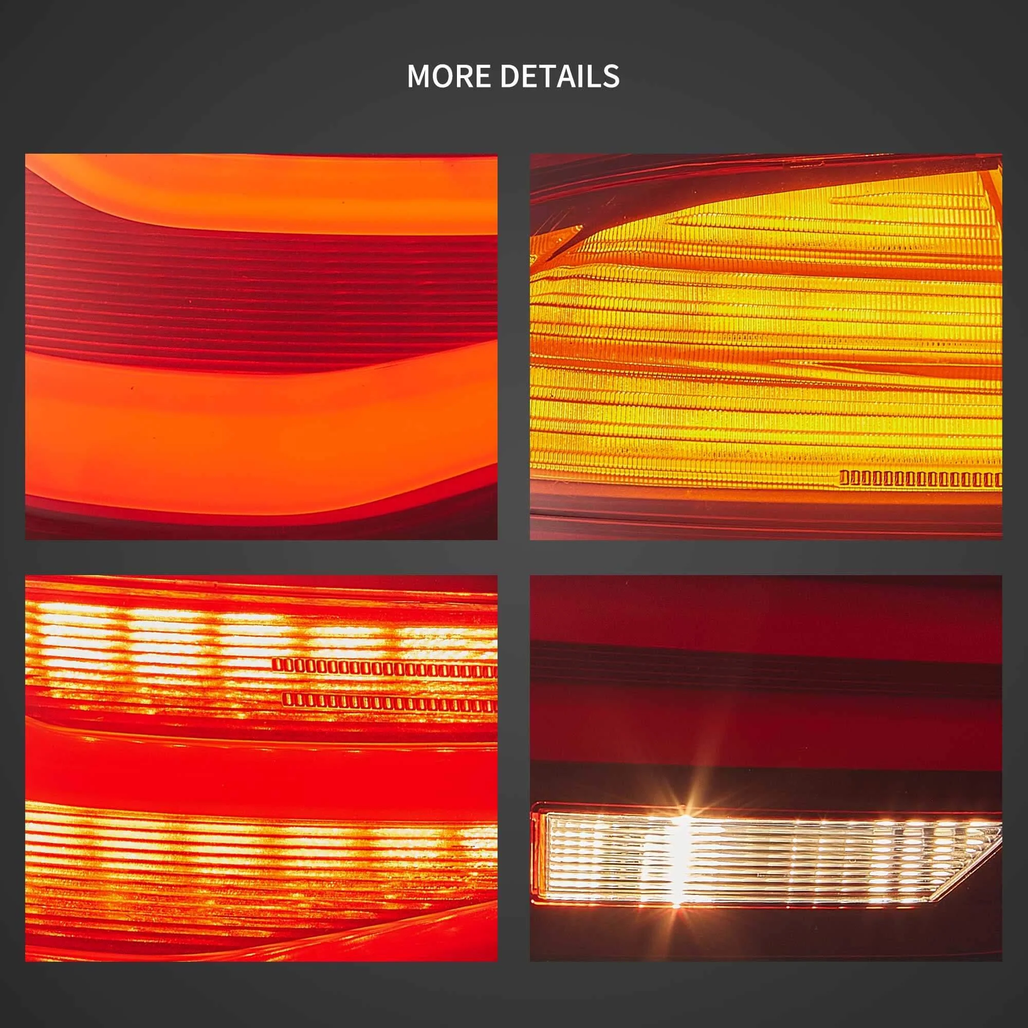 LED Tail Lights Assembly LCl-Style For 2012-2019 BMW 3 Series - Image 7