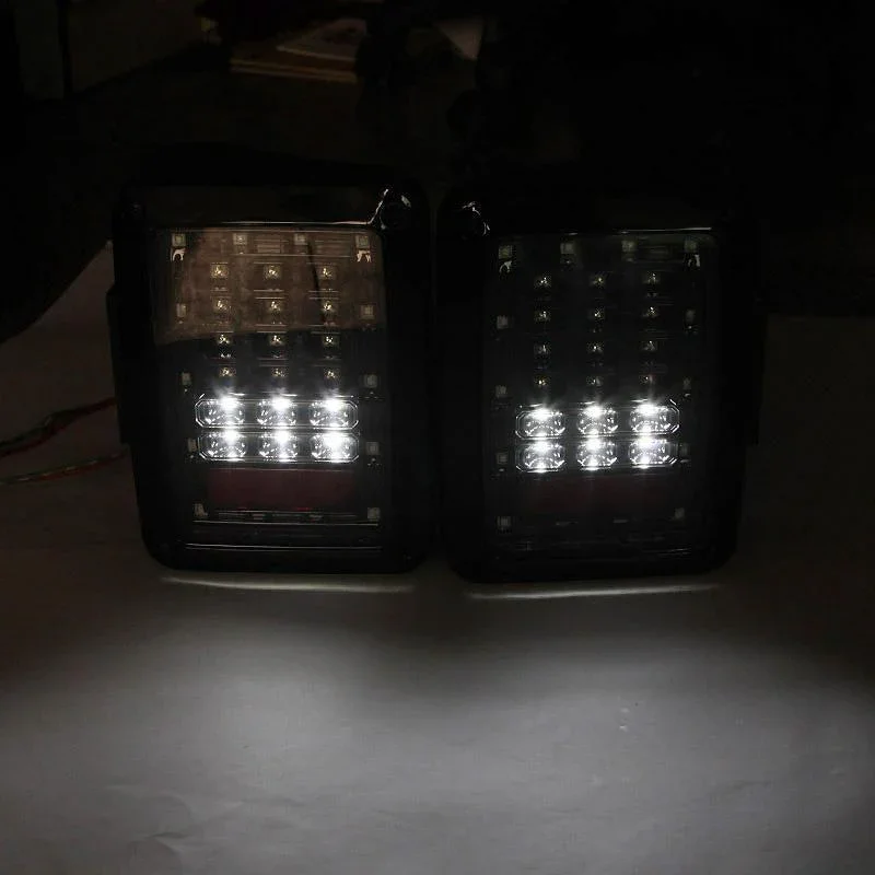 LED Tail Lights Rear Brake Turn Signal Reverse Lamp for Jeep Wrangler JK 2007-2017(American Version) - Image 10